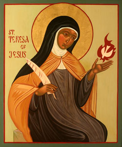 SISTER NANCY Lee Smith, I.H.M.'s Saint Teresa of Avila